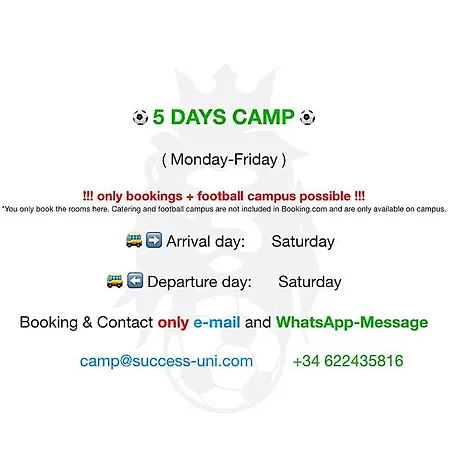 Hostel Successuni Fussball ️camp